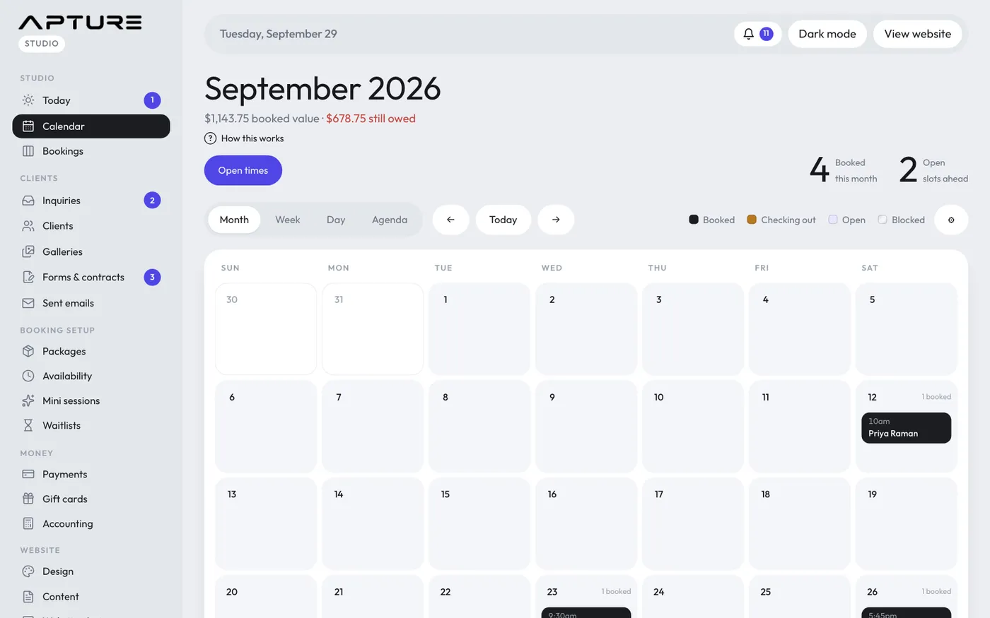 The Calendar.